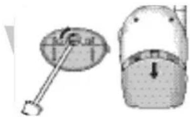 PHILIPS SCX465 - Replacing the parent unit battery pack - 1
