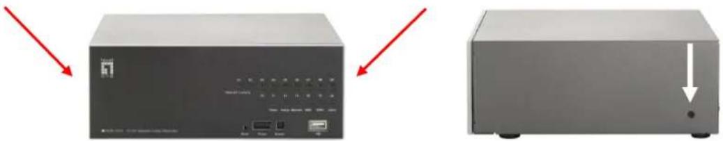LEVELONE NVR0208 - HDD 설치 - 1