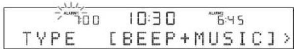 YAMAHA TSX120 - 3BbI6epNTe n yCTaHOBNTe 3HaueHnA dIa TYPE BEEP SOURCE VOLUME. - 2