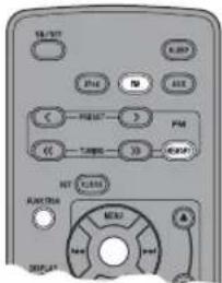 YAMAHA TSX120 - Preselezione delle stazioni radio - 1