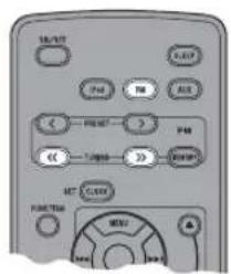 YAMAHA TSX120 - Tuning radio stations - 1