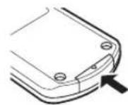 YAMAHA TSX120 - ■Ersetzen der Fernbedienungsbattery - 4