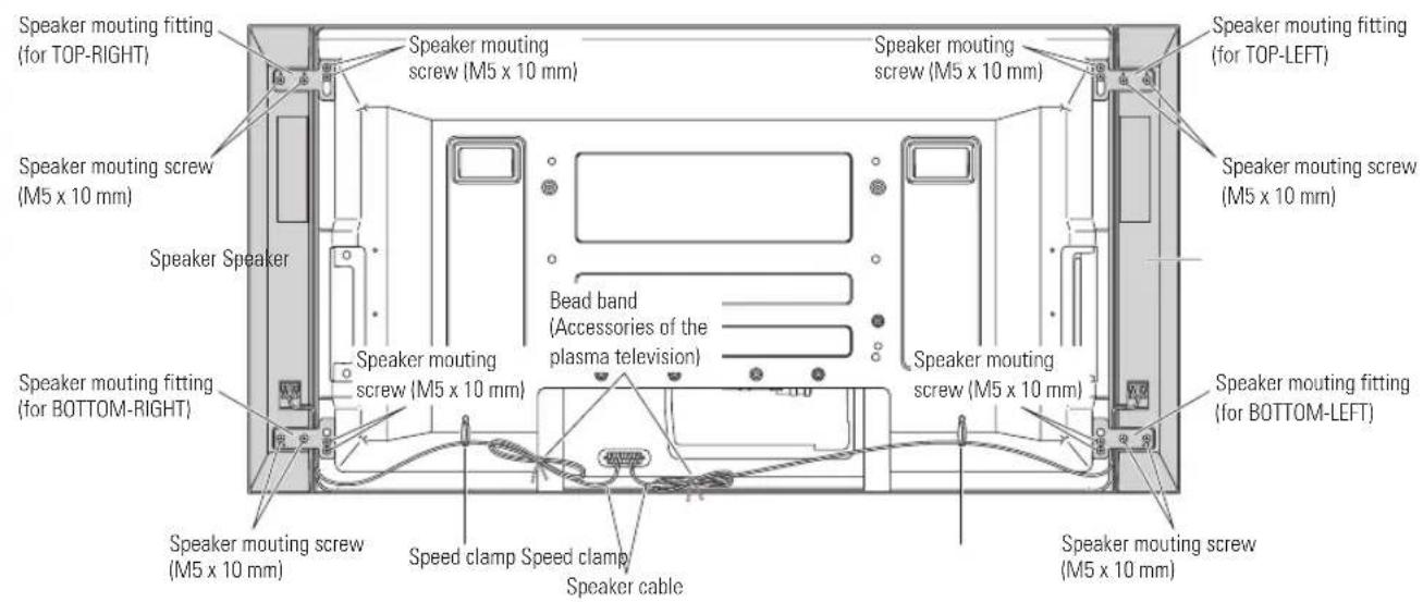 PIONEER PDPS58 - INSTALLATION ON THE PLASMA TELEVISION - 1