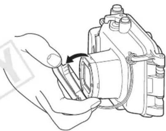 CANON PowerShot SD990 IS - 取下扩散闪光板 - 1