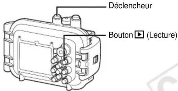 CANON PowerShot SD990 IS - Appuyez sur le bouton (Lecture). - 1