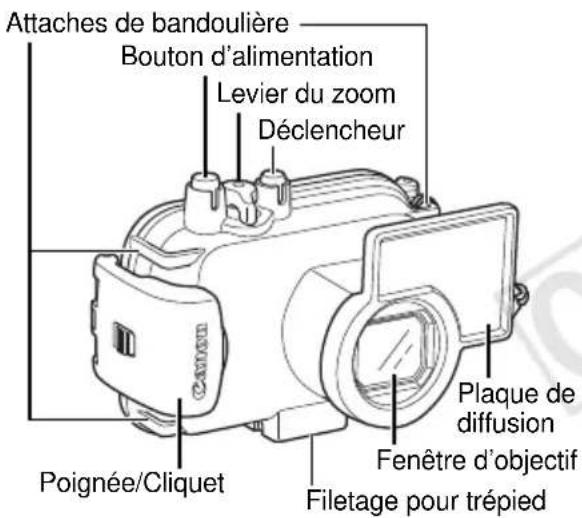 CANON PowerShot SD990 IS - Face avant - 1