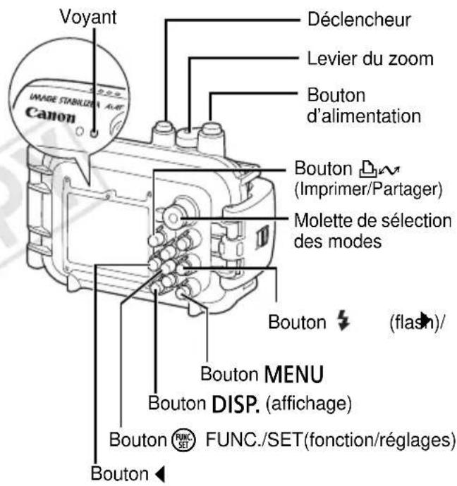 CANON PowerShot SD990 IS - 6Refermez le boitier etanche. - 3