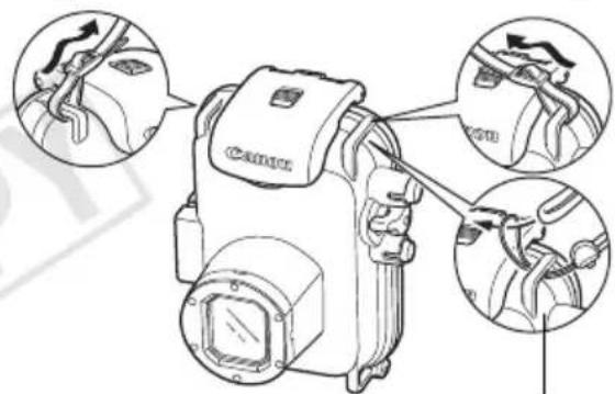 CANON PowerShot SD990 IS - Preparing the Waterproof Case - 1