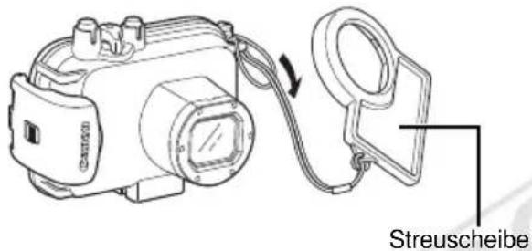 CANON PowerShot SD990 IS - 1Ziehen Sie die Schnur durch die Riemenose. - 1