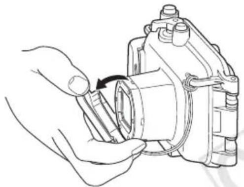 CANON PowerShot SD990 IS - Removing the Diffusion Plate - 1