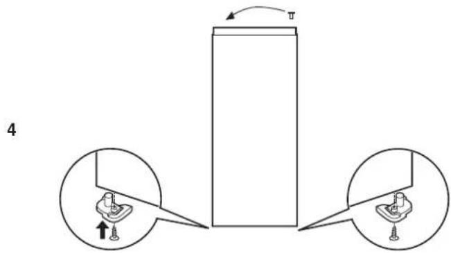 INDESIT UFAAN 400 - Réversibilité des portes - 2