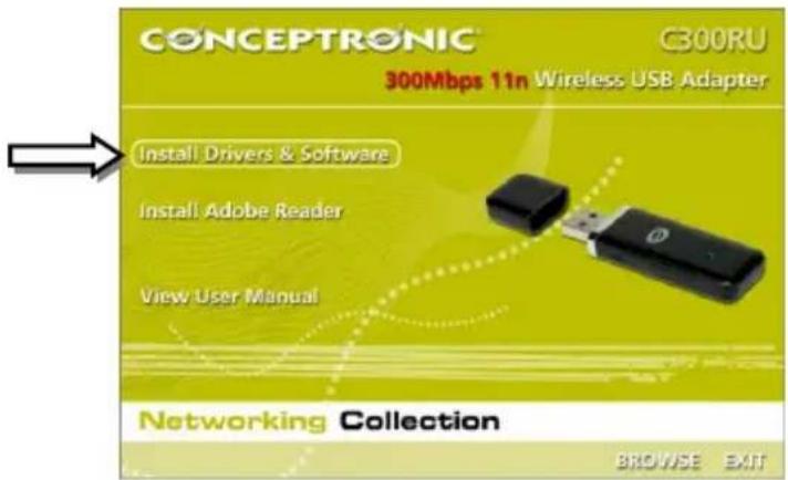CONCEPTRONIC C300RU V3 - Installazione driver e software - 1