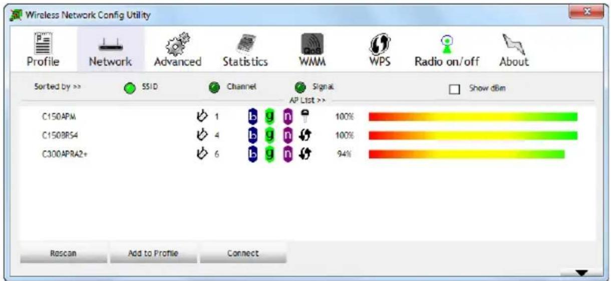 CONCEPTRONIC C300RU V3 - Hulpprogramma Conceptronic Wireless Network Config Utility - 1