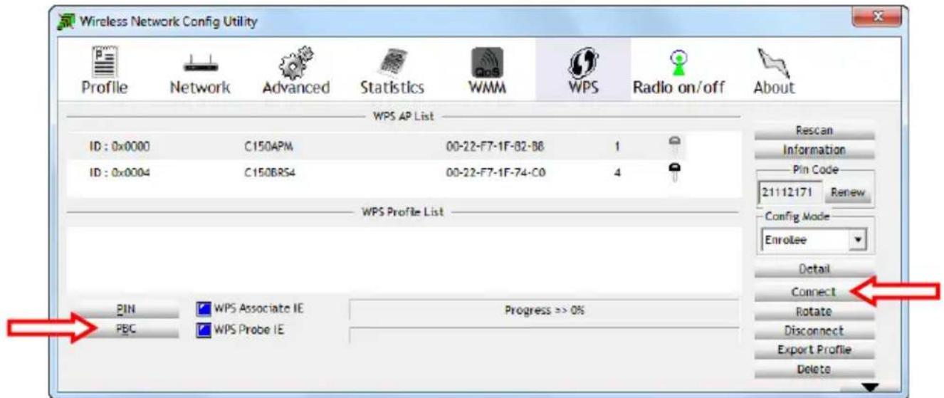 CONCEPTRONIC C300RU V3 - Connect automatically using the WPS (Virtual) Push Button - 1