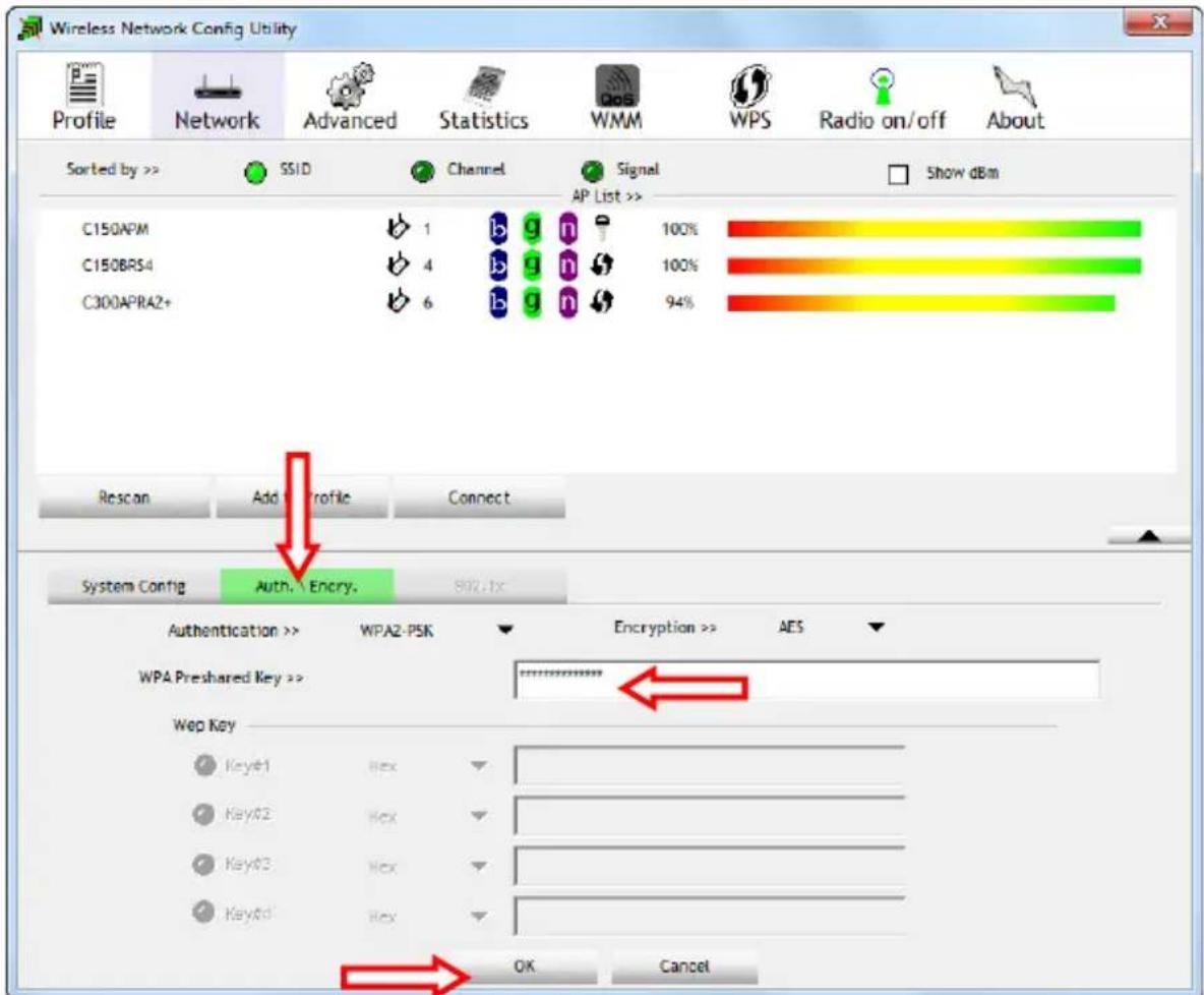 CONCEPTRONIC C300RU V3 - Verbindung zum gewünschten Drahtlosnetz von Hand herstellen - 3