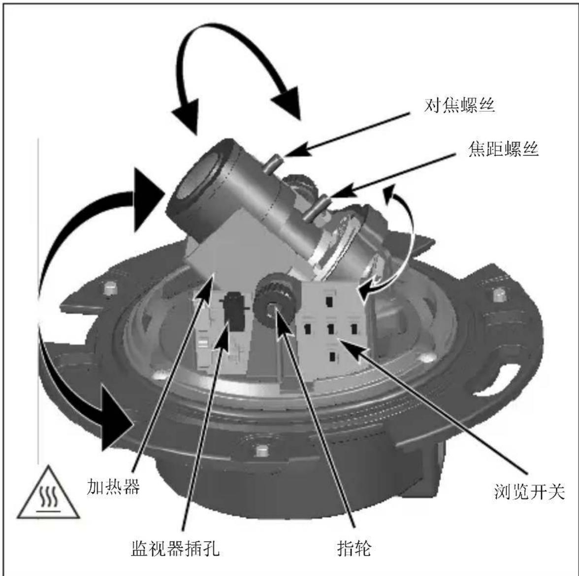 BOSCH VDC445V0410 - 警告：灼热表面 - 1