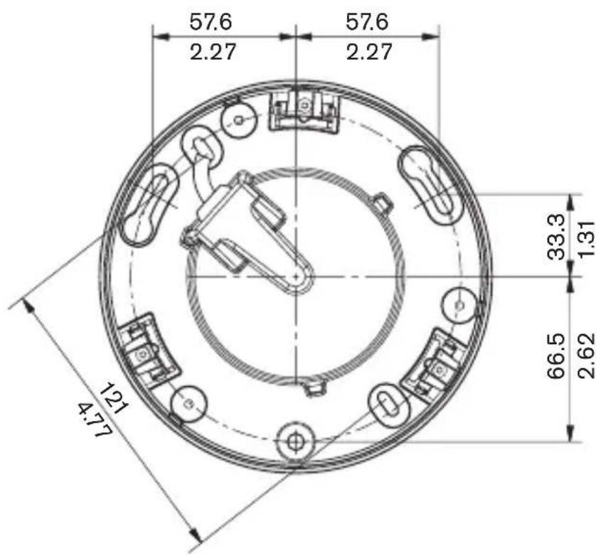 BOSCH VDC445V0410 - Dimensions (mm/inches) - 1