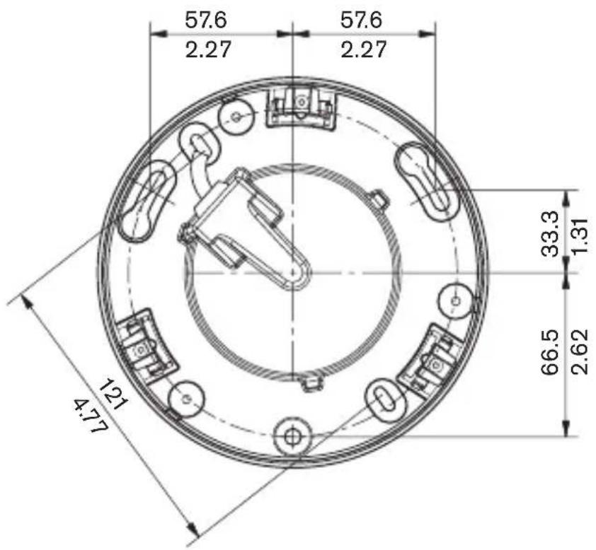 BOSCH VDC445V0410 - Dimensioni in mm - 1