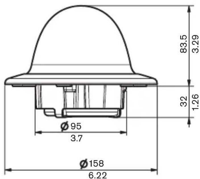 BOSCH VDC445V0910S - Dimensioni in mm - 2
