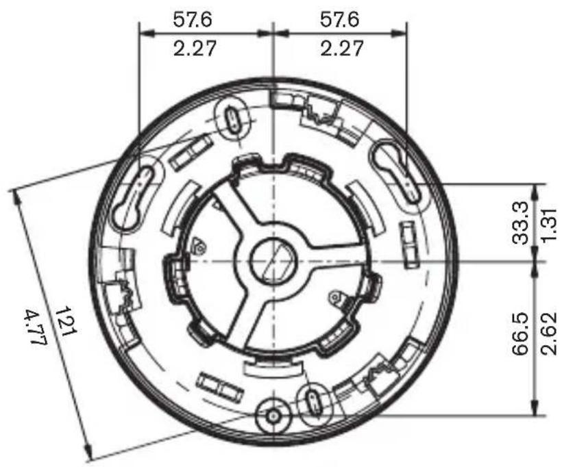 BOSCH VDC455V0310S - Dimensioni in mm - 1