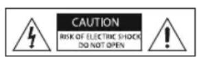 SENNHEISER EM 2050 - Indications de danger à l'arrière du récepteur - 1