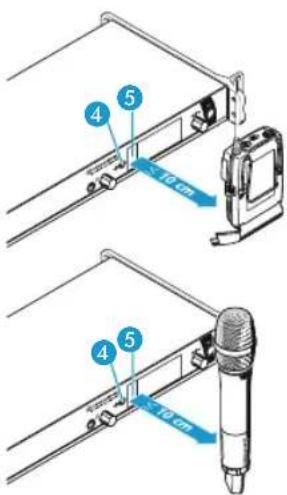 SENNHEISER EM 2050 - Synchroniser un émetteur avec le récepteur - 2