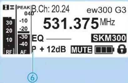 SENNHEISER EM 300 G3 - Activer/désactiver l'analyse du signal pilote - 2