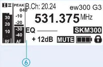 SENNHEISER EM 300 G3 - Activer/désactiver l'analyse du signal pilote - 1