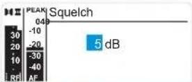 SENNHEISER EM 300 G3 - Régler le seuil de squelch - 3