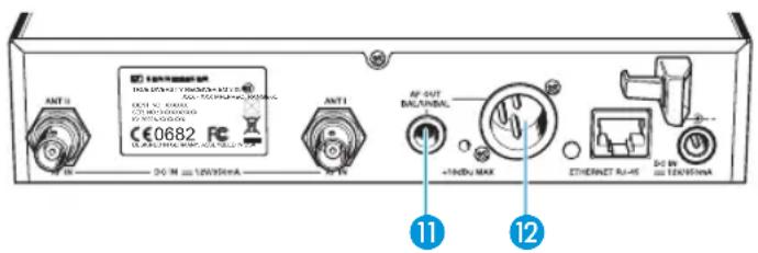 SENNHEISER EM 300 G3 - Raccorder un amplificateur/pupitre de mixage - 1