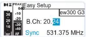 SENNHEISER EM 300 G3 - Fonctionnement sans réseau - 1