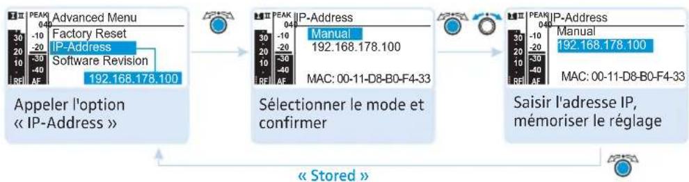 SENNHEISER EM 300 G3 - Activer/désactiver les messages d'avertissement - 12