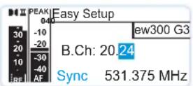 SENNHEISER EM 300 G3 - Synchroniser un émetteur avec un récepteur – fonctionnement individuel - 1