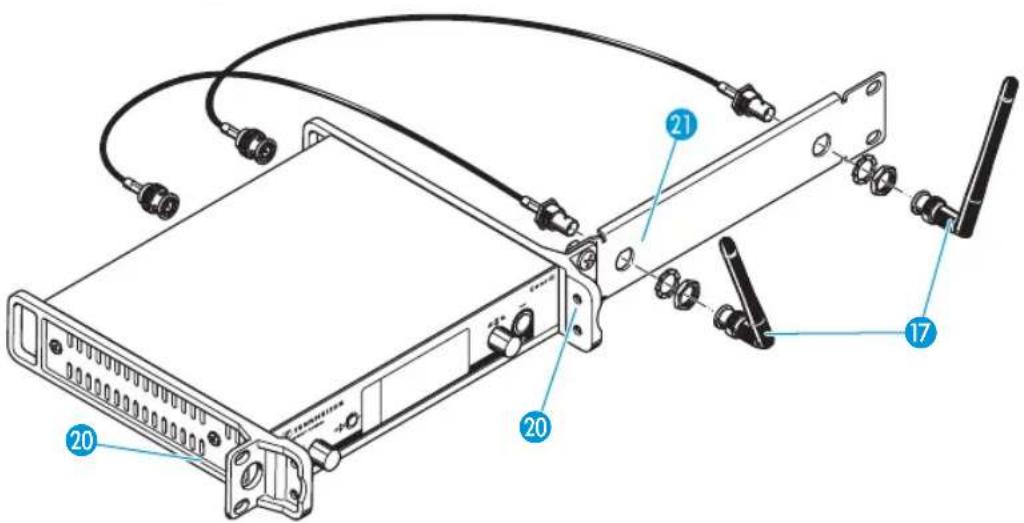 SENNHEISER EM 300 G3 - ATTENTION! Risques lors du montage en rack! - 3