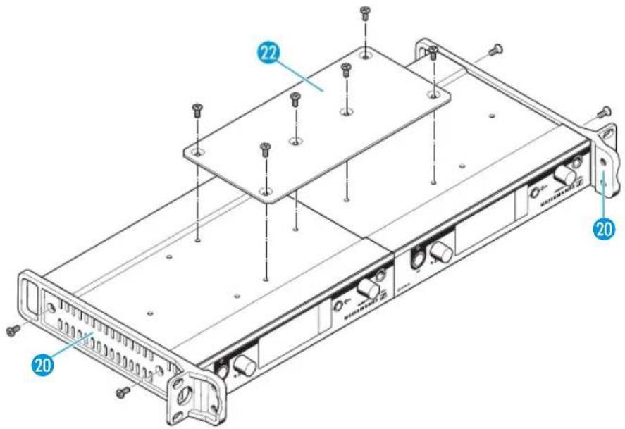 SENNHEISER EM 500 G3 - ATTENTION! Risques lors du montage en rack! - 4