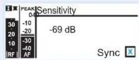 SENNHEISER EM 500 G3 - « Sync Settings » - 1