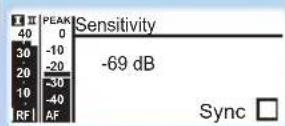 SENNHEISER EM 500 G3 - « Sync Settings » - 2