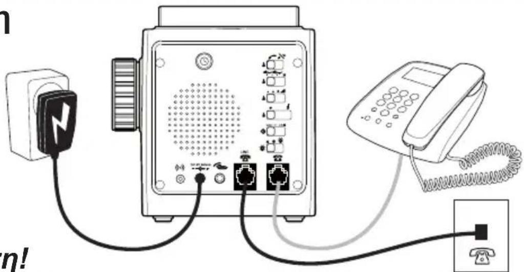 DORO HearPlus 333cl - Σύνδεση - 1