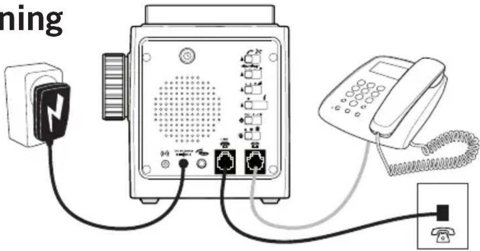 DORO HearPlus 333cl - Anslutning - 1