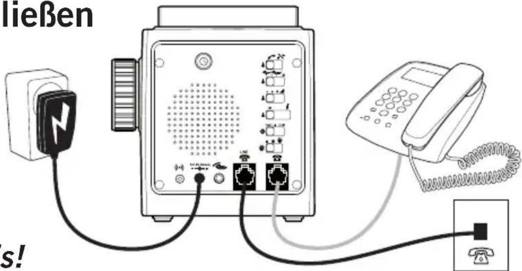 DORO HearPlus 333cl - Anschließen - 1