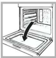 HOTPOINT-ARISTON F 532 C.1 IX HA - Cleaning the oven door - 1