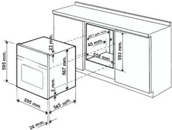 HOTPOINT-ARISTON F 532 C.1 IX HA - Inbouw - 1