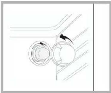 HOTPOINT-ARISTON F 532 C.1 IX HA - Sostituire la lampadina - 1