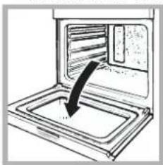 HOTPOINT-ARISTON F 532 C.1 IX HA - De ovendeur reinigen - 1