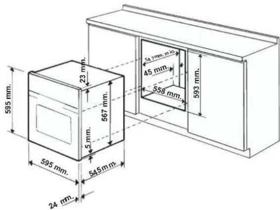 HOTPOINT-ARISTON F 532 C.1 IX HA - Encaixe - 1