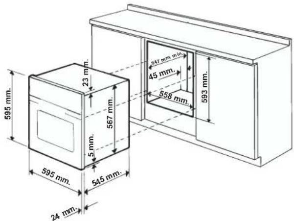 HOTPOINT-ARISTON FH 103 C IXHA - Encaixe - 1