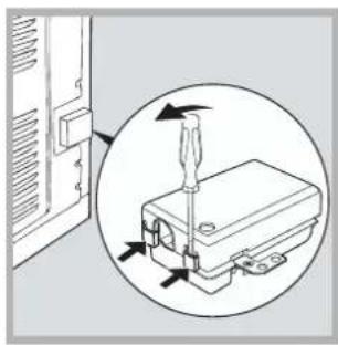 HOTPOINT-ARISTON FH 103 C IXHA - Montaje del cable de alimentación eléctrica - 1