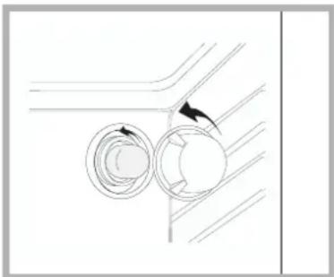 HOTPOINT-ARISTON FH 103 C IXHA - Substituição da lâmpada - 1