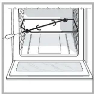 HOTPOINT-ARISTON FH 103 C IXHA - Espeto rotativo \* - 1
