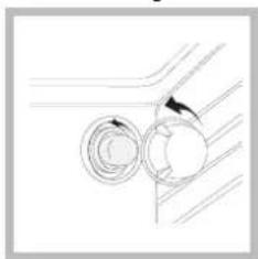 HOTPOINT-ARISTON FH 82 C IXHA - Substituicao da lampada - 1